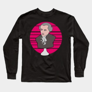 Immanuel Kant Vintage Sunrise Edition Long Sleeve T-Shirt